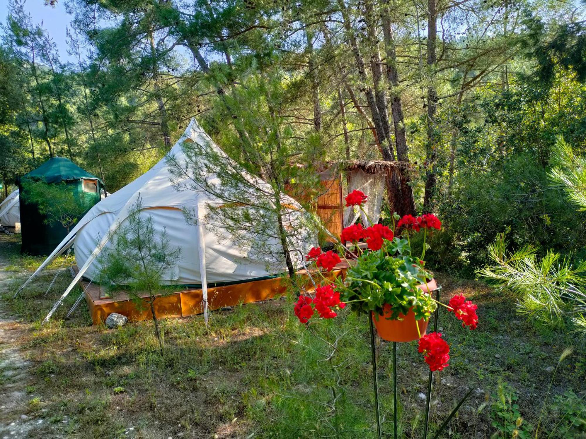 Hotel Vinsan Glamping & Wellness Centre Eleousa Exterior foto